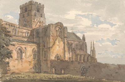 Carlisle Cathedral, Cumberland, from the South-west by Thomas Girtin